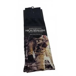 Socks / Nick Graham Men’s NASA Astronaut Apollo 1969 Moon Landing / 7-12 / NWT